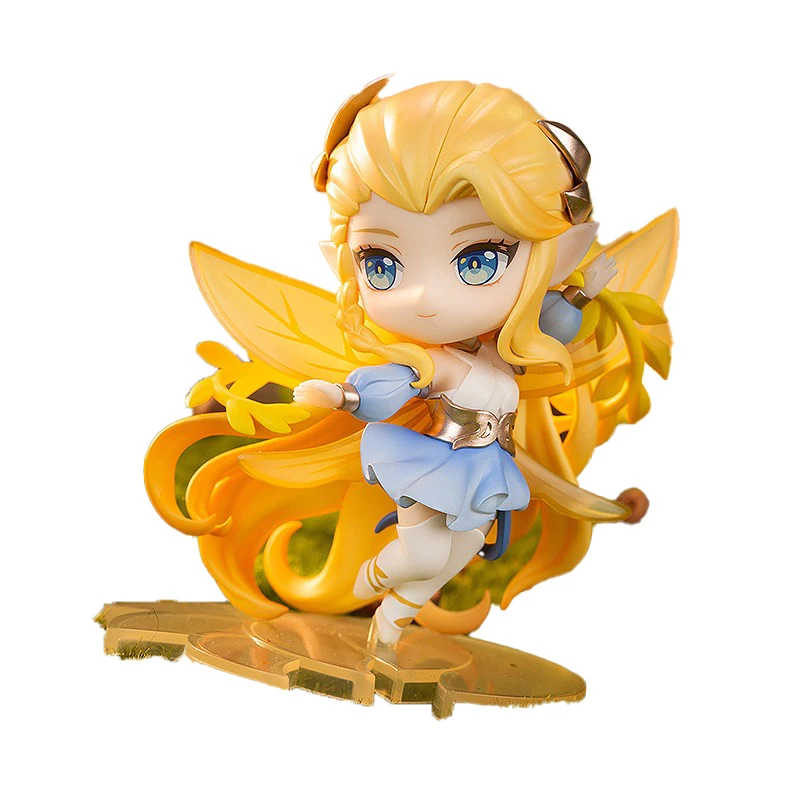 

In Stock Original Genuine Honor of Kings Ai Lin 10CM Q Version Game Character Model Animation Character Action Toy