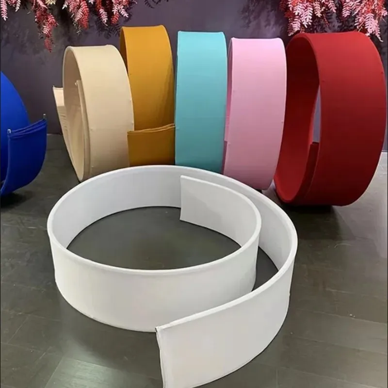 Wedding Decoration Variable Wave Arc Aluminum Plastic Pipe Sunshine Plate 6m Long Party Stage Backdrop Ceiling Site Layout wedding arch stand party arch set wedding arch set