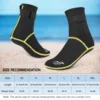 Diving Socks 3mm Neoprene Beach Water Socks Thermal Wetsuit Boots Anti Slip Diving Socks for Rafting Snorkeling Sailing Swimming 3
