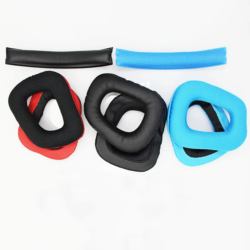 

Ear Pads Cushion muff cap beam for logitech G331 G332 G432 G431 G430 G230 G231 G930 Headset headphone bridge girder pad