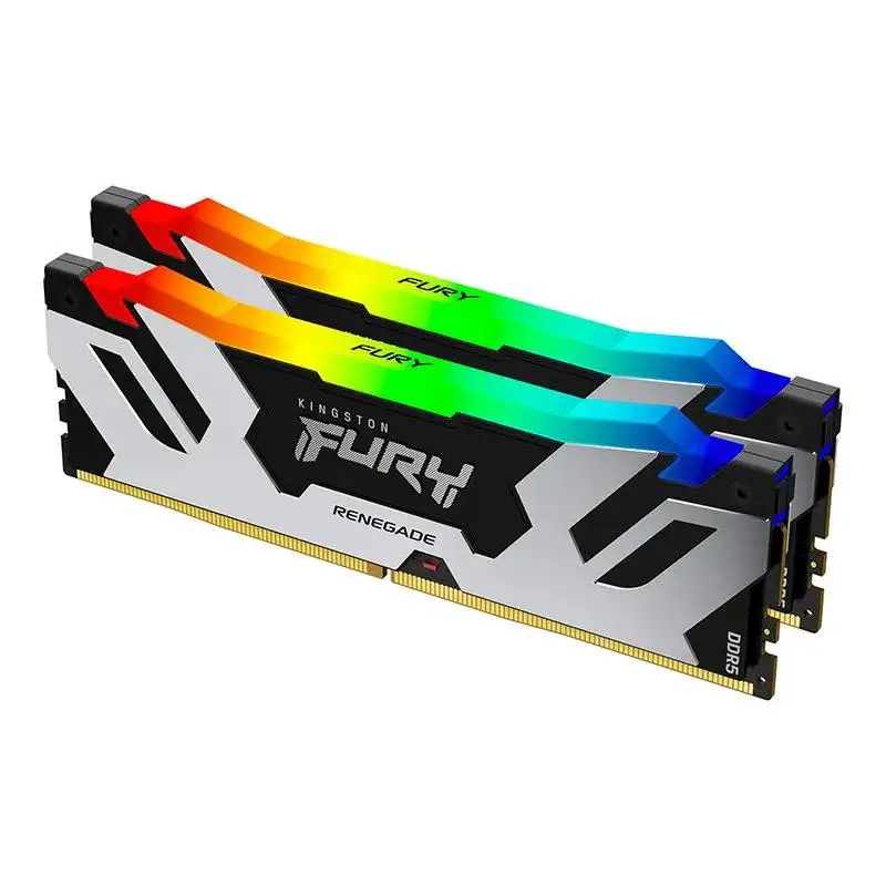 Kingston Fury Renegade Ddr5 Memoria Ddr5 Rgb 6000 6400 16G 32G Lga 1700 Cpu Xmp 3.0 Amd Gaming Mainboard Ram 16 Gbx2
