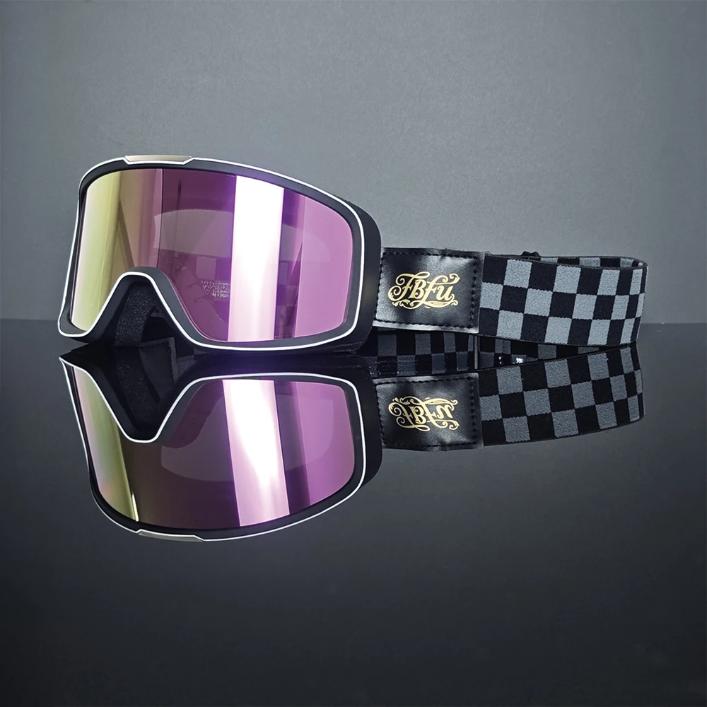 Scratch Resistant Motorbike Eyeglasses High Quality Lens Keep Clear View On Long Distance Outdoor Trip