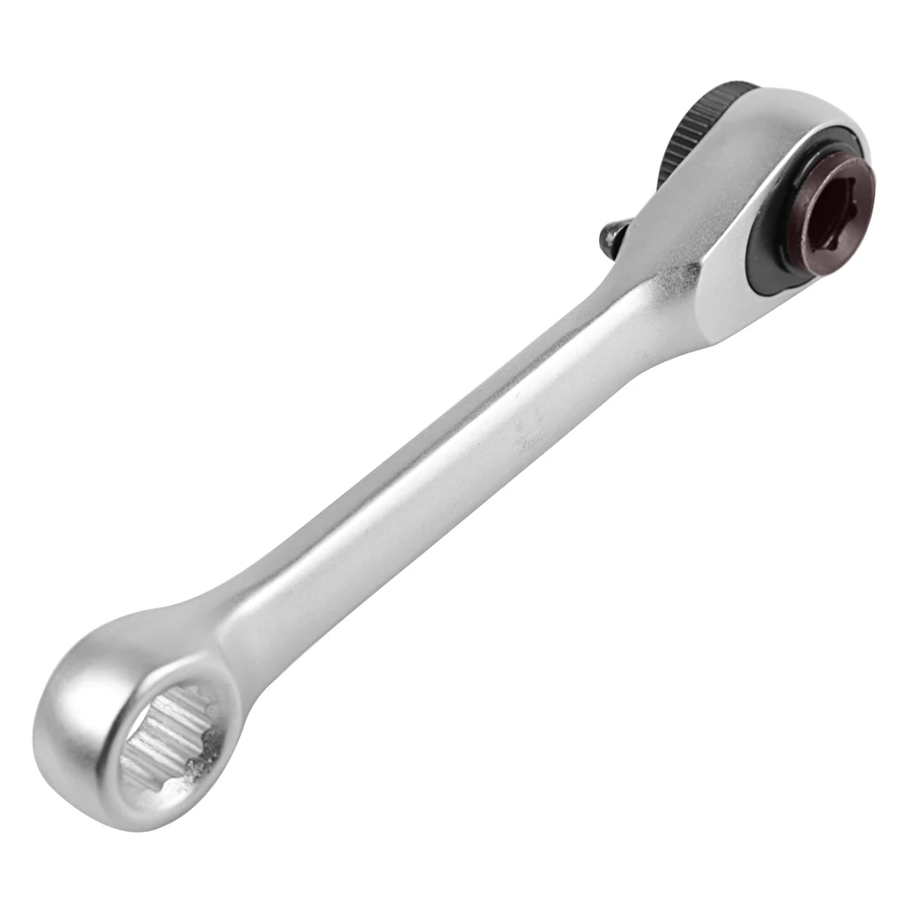 

1/4 Inch Double Ended Quick Socket Ratchet Wrench Rod Screwdriver Bit Tool Contain 1 X Ratchet Handle Wrench Release Hand Tools