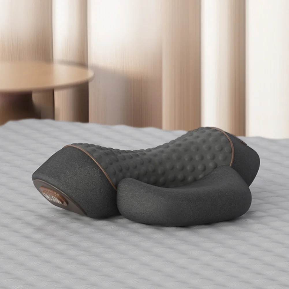 Electric Neck Massager With Heat And Vibration For Stress Relief_voghion.com