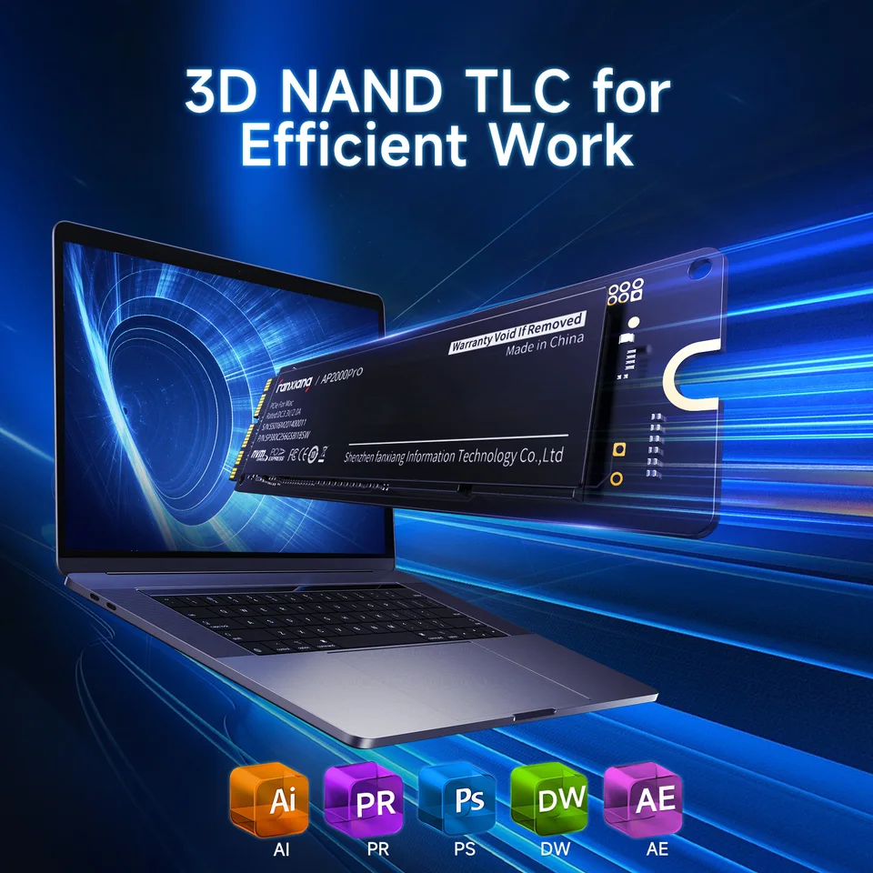 fanxiang Mac専用 SSD 512GB　AP2000Pro Amazon | fanxiang Mac専用 SSD 512GB PCIe Gen3.0×4 【PCIe For