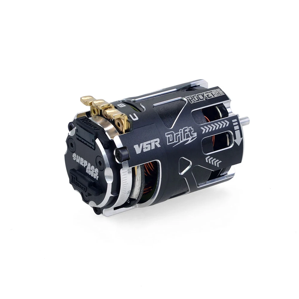 Moteur brushless 3.5T-21.5T pour voiture RC, connecté à l'ESC 120A.