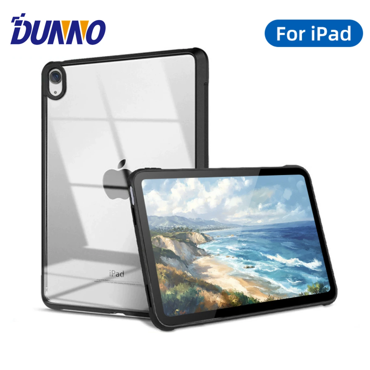 Universal Transparent Silicone Tablet Cover - Premium Protective Case
