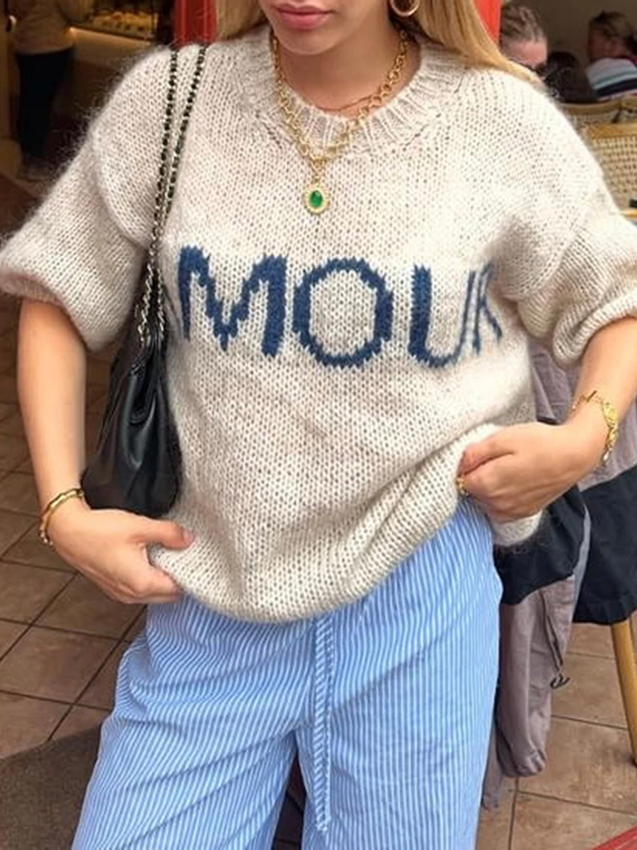 Women s Winter Cable Knit Sweater Long Sleeve V-Neck Solid Color Oversized Pullover Jumper Warm Tops for Cold Weather