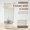 Portable Electric Mixing Cup Rechargeable Coffee Mixing Cup Fully Automatic Rotating Milk Cup Mini Mixing Cup Shaking Cup 4