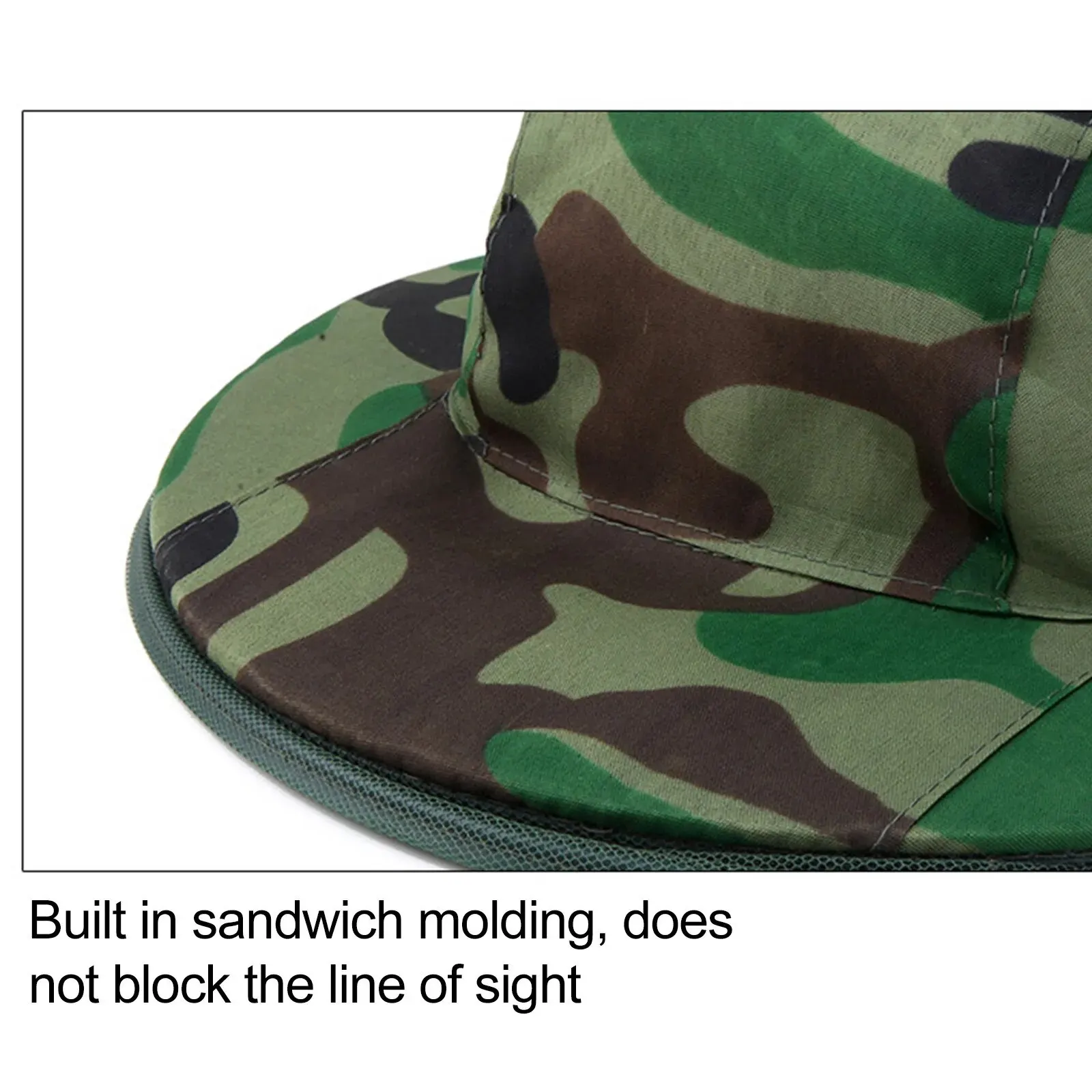 Net Mesh Face Protector Cap Insect Bee Mosquito Resistance Sun Fish Hat mesh face protector cap