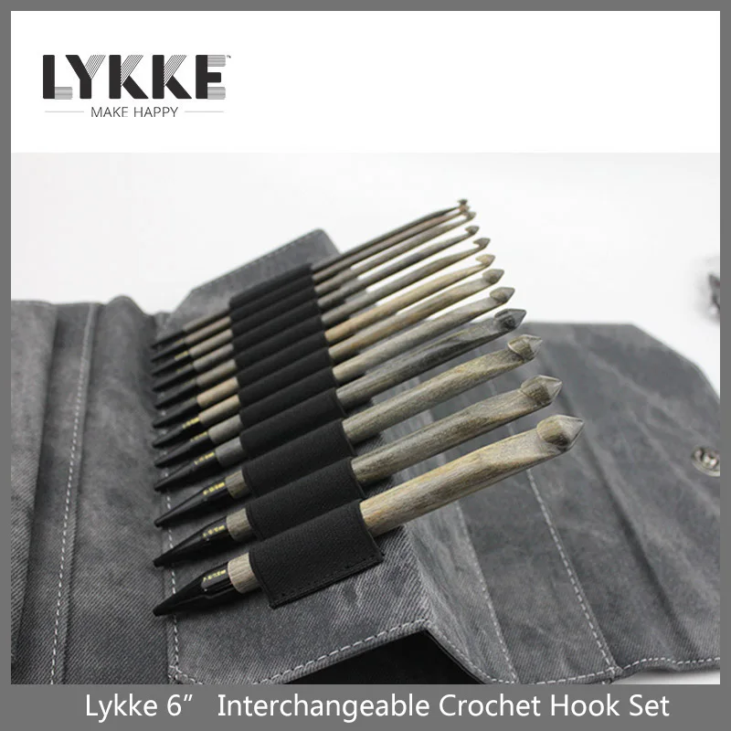 Lykke Indigo 6 Interchangeable Crochet Hook Set