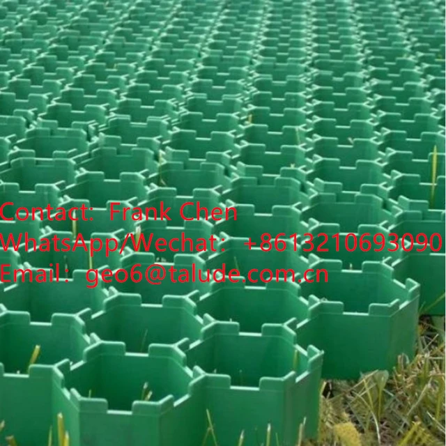 plastic grass grid paver plastic gravel