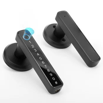 Smart Fingerprint Door Lock with Keypad, Keyless, & App Control 1