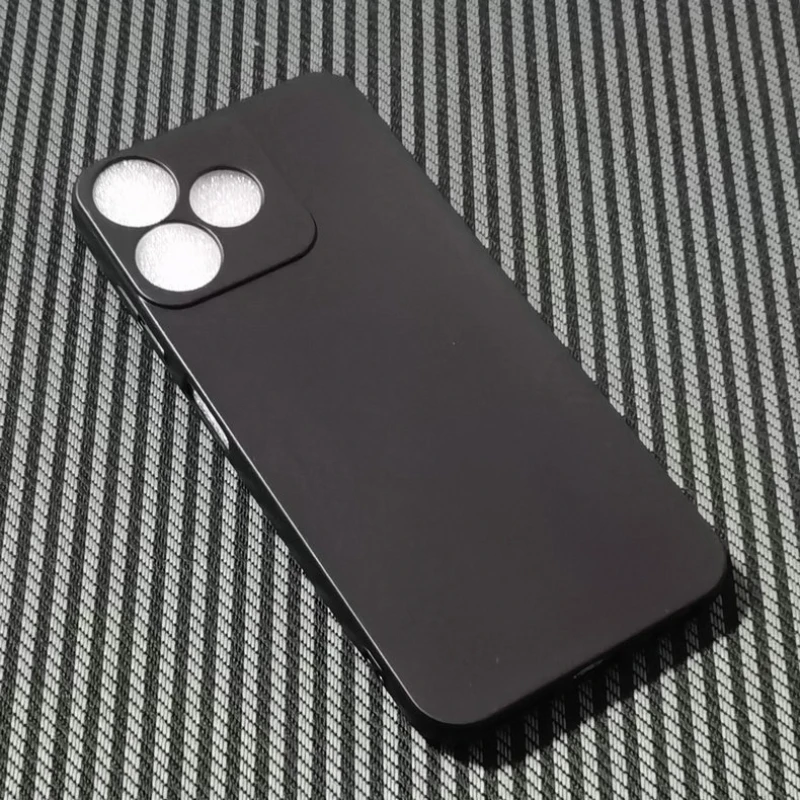 Enhanced Black Frosted TPU Silicone Matte Protective Phone Case Shell