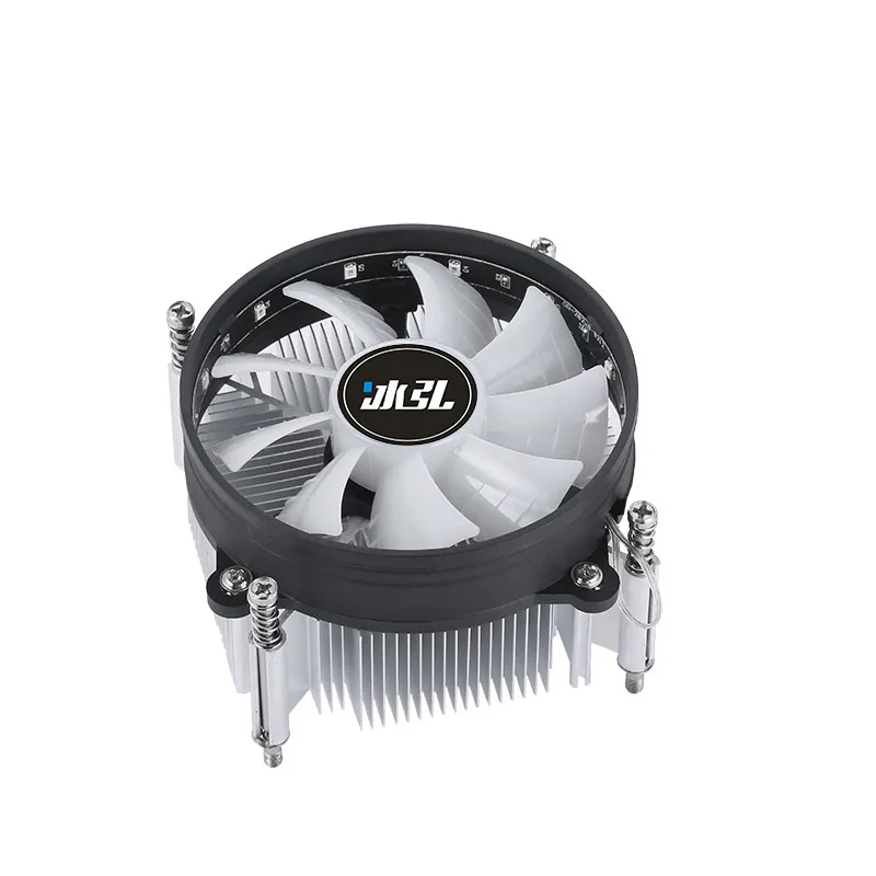 Computador Cpu Fan Motherboard Cooler Bloqueio Parafuso Fixo Núcleo de Cobre Fios Pwm Mudo 90 Milímetros X79 X99 X299 2011 2066cpu - Imagem 4