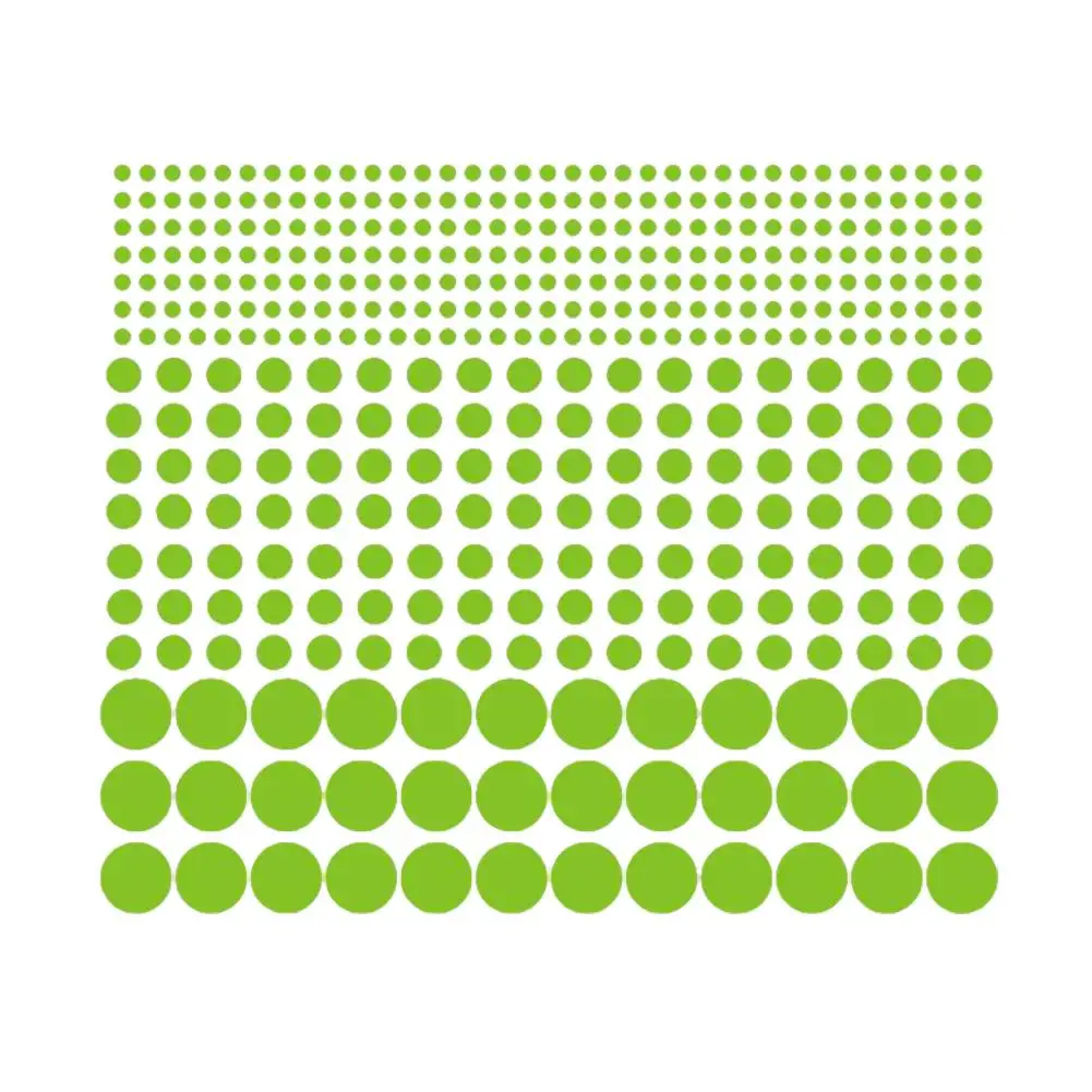 407 Pcs Removable Glow in Dark Dots Wall Decals Stickers Wall Decals