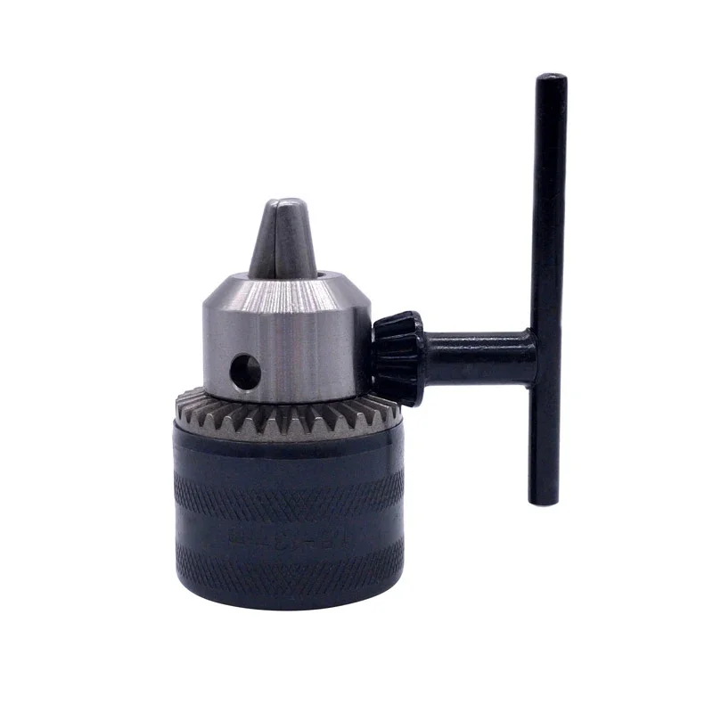 1개 1.5-13mm B16 3/8 나사산 드릴척 변환 드릴척 1/2 M12x1.25 렌치를 전동 드릴 키리스 3조 척으로 변환하는 키트