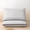 Polyester Rectangular Neck Pillow A Medium Pillow High Pillow Low Sleep Cervical Pillow Bed Sleep Pillow for Home and Hotel 5