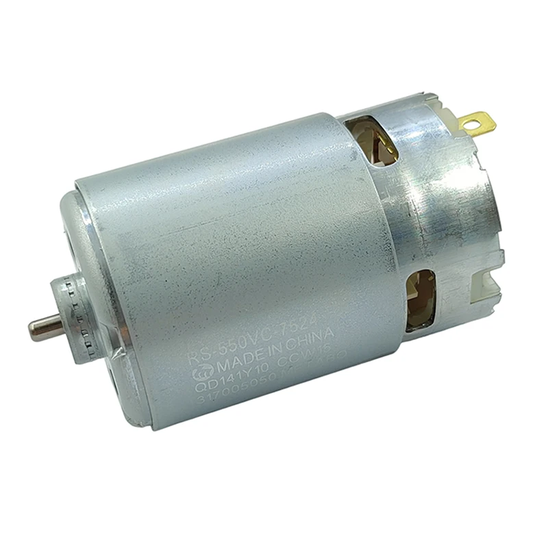 RS-550VC-7524 전기 드릴 모델 모터 DC 10.8V 12V 14.4V 정원 도구 장난감 모델용 - DIY 공예용 미니어처 전동 공구