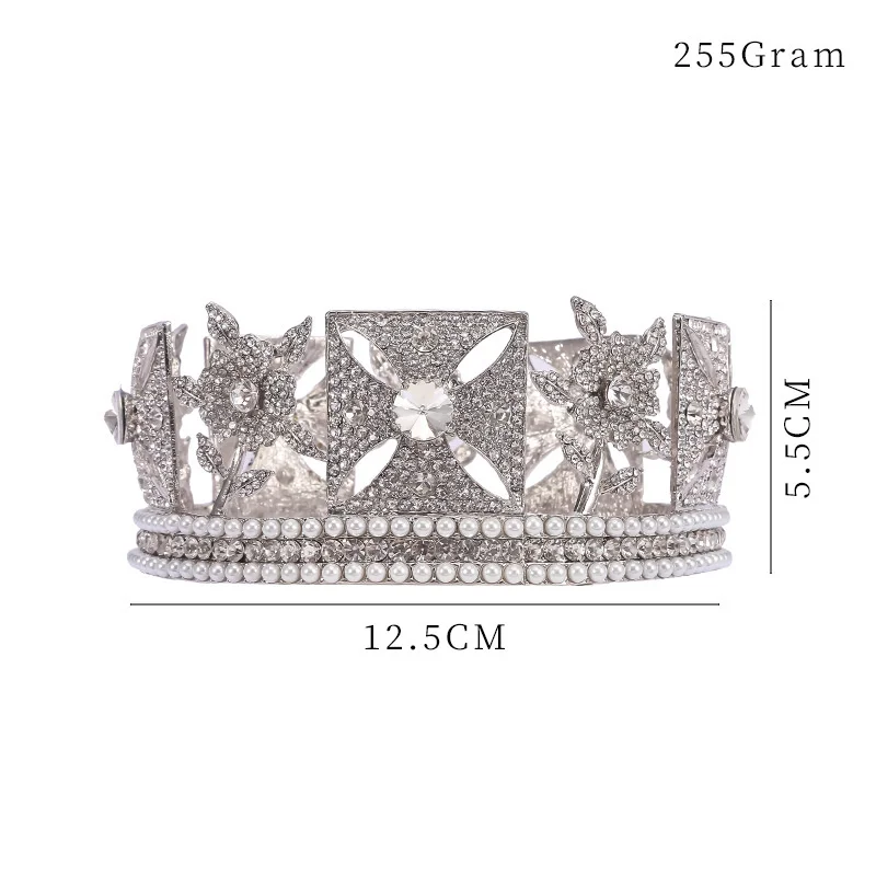 Tiara for Girls Crystal Tiara Wedding Crown Vintage Royal