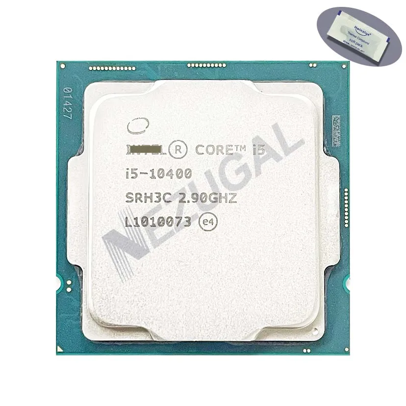 Processador CPU de seis núcleos, I5-10400, I5 10400, SR3C 2,90, 4 