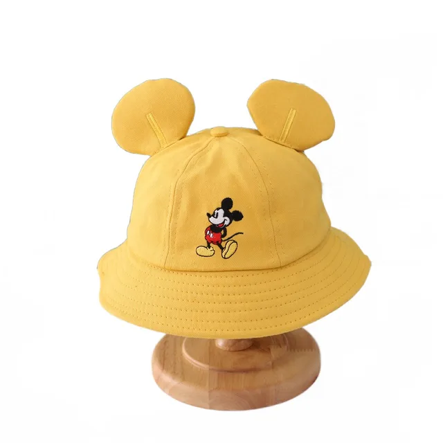 Cartoon  Bucket Hat Spring Summer Animal Embroidery Panama Fisherman Cap Baby Boys Girls Sun Hats Kids Outdoor Caps 4