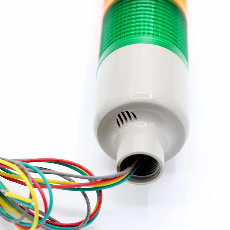 Zusen 40mm TB42-2T/W-D(J) 12V 24V 110V 220V Red and Green Double Layer Signal Tower Light Machine Lmap with Buzzer