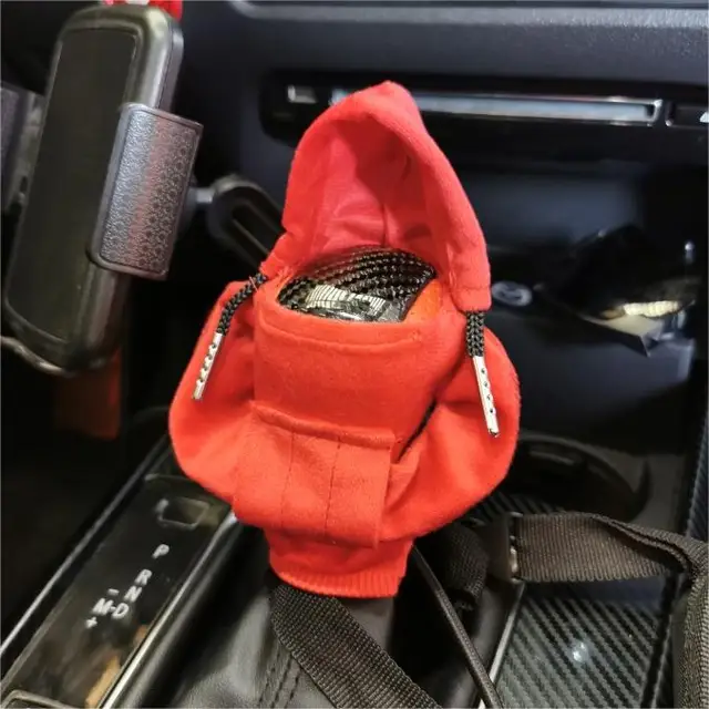 Funny Gear Shift Knob Hoodie Sweatshirt Car Interior Universal Shifter  Lever Hoodie Cover Keeps Shifter Interior Decor Gear shif - AliExpress