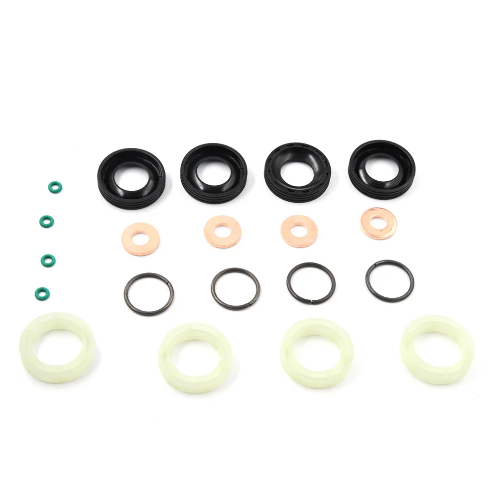 Diesel Injector Seal KIT For Peugeot 207 307 Citroen C2 C3 Xsara 1.6 198185 198299 1982A0