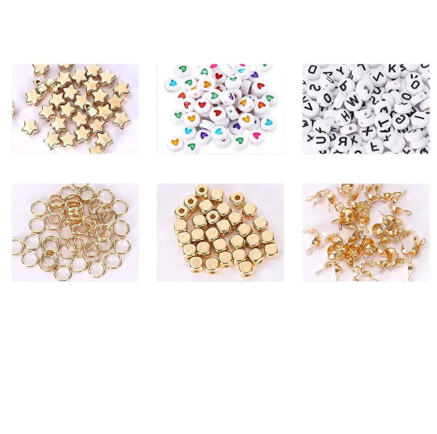 136 Colors Clay Beads Set Colored Flat Chip Clay Beads Kit For Bracelet Necklce Making DIY Jewelry Make Accessories Kit