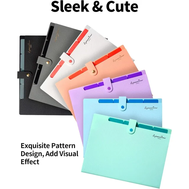 5-Pocket Expanding File Folder 2