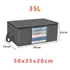 Big Capacity Quilt Clothes Storage Bag Duvet Blanket Sorting Bags Dustproof Closet Under-Bed Storage Moisture Proof Organizer 4
