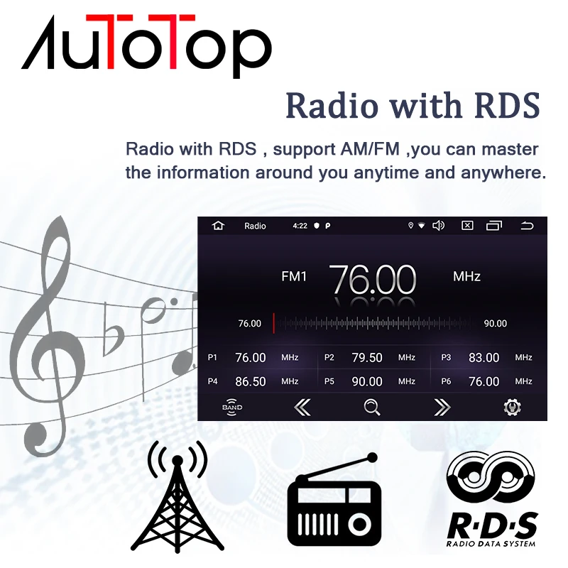 오토탑 차량용 멀티미디어 플레이어, GPS 네비게이션, 블루투스 DSP, RDS 라디오, 미쓰비시 아웃랜더 3, 파제로, 랜서, ASX 2014-2018, 2Din