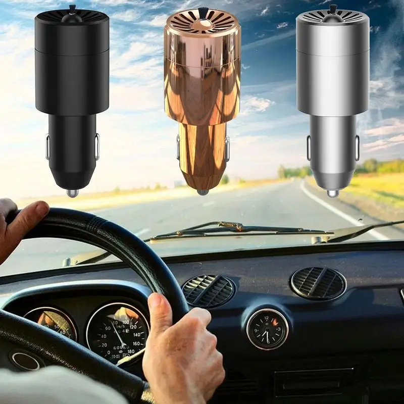 

Car Air Purifier 12V Mini Portable Personal Air Purifier For Car Traveling Quiet Air Cleaner Automobile Interior Accessories