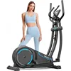 Dripex Elliptical Machine, Hyper-Quiet Magnetic Elliptical Exercise Machine for Home w/16 Levels Resistance, 8KG Flywheel, 1