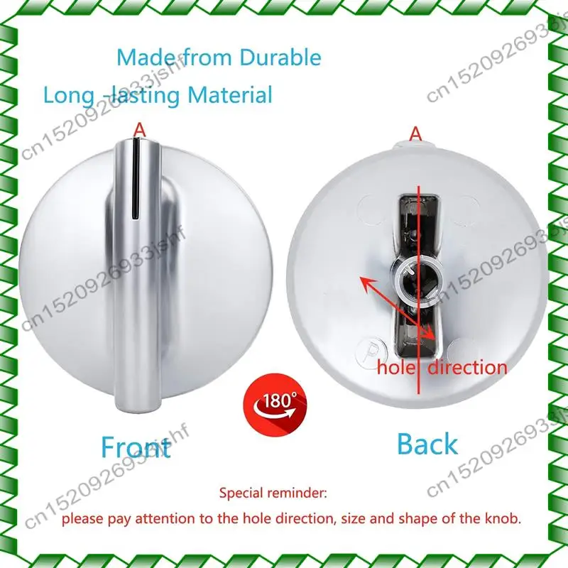 -BOFF 4팩 74010839 Jenn Air 스토브/스토브용 표면 버너 손잡이 교체 액세서리 - WP74010839, 7737P372-60 대체