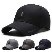 2024 Men Spring Autumn Luxury High Quality Business Baseball Cap Outdoor Leisure Dad Hat Adjustable Snapback Four Seasons Cap 1