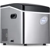 Portable Ice Maker 50 lb Daily 12Cubes in Under 7 Minutes Compact Countertop Design 3 Size Bullet Shaped Ice for Kitchen Office 1
