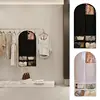 Garment Bag Large Capacity Storage Bag With Clear Window Reusable 4 Grids Wardrobe Organizer Coat Protector For Home 2