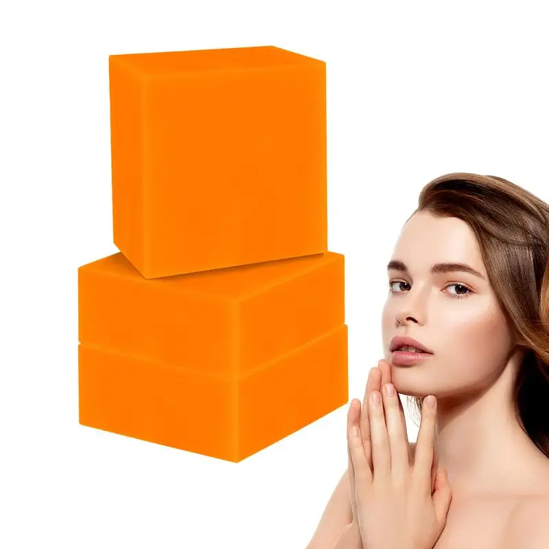 

Turmeric Soap For Face 3PCS Skin Brightening Natural Exfoliant Turmeric Face Wash Brightening Soap Turmeric Clear Skin Liquid