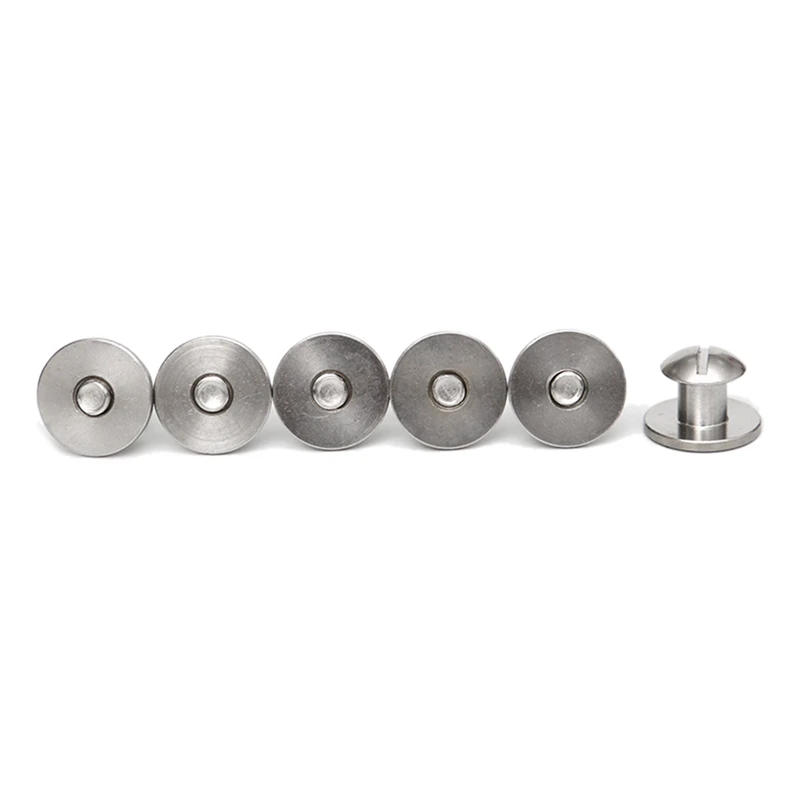 GZMO 8 Pack Scuba Dive Book Screws for Back Plate, Underwater Accessories Assembly Attachment Hardware