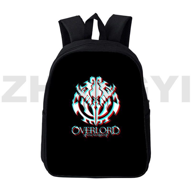 

Japan 16 Inch Japanese Daily Pack Overlord Albedo Backpacks for School Teenagers Girl 3D Ainz Ooal Gown Bookbag Anime Backpack