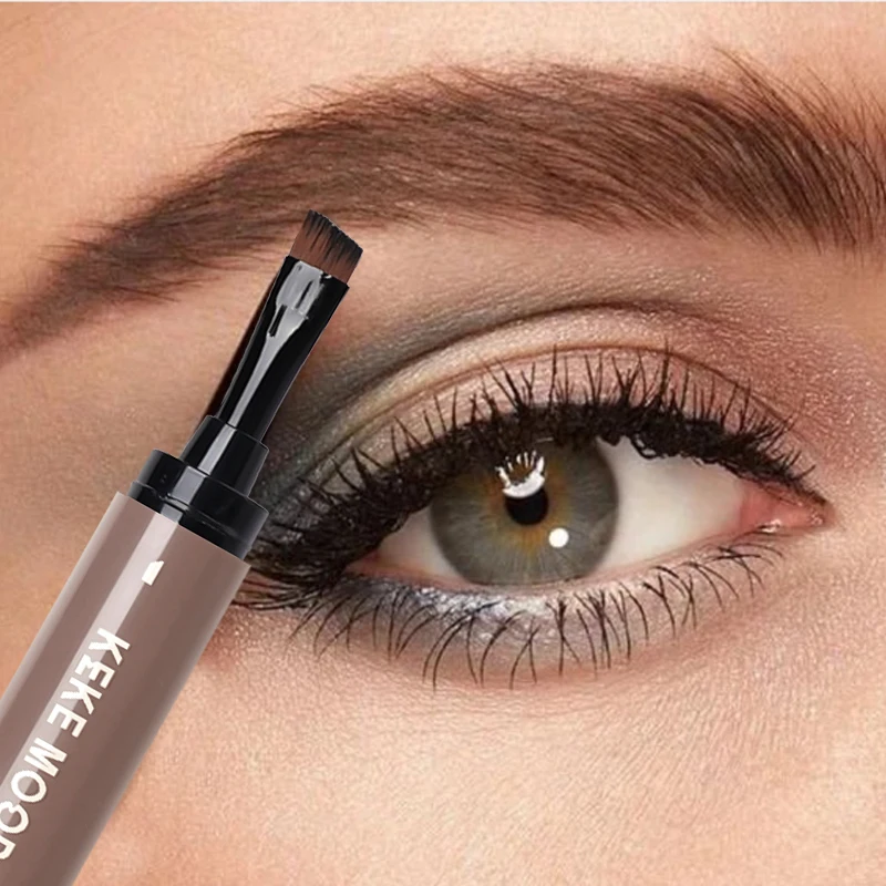 

Waterproof Eyebrow Dyeing Cream Pencil with Brush Natural Lasting Non-smudge Brown Grey Setting Dye Eye Brow Pen Makeup Cosmetic