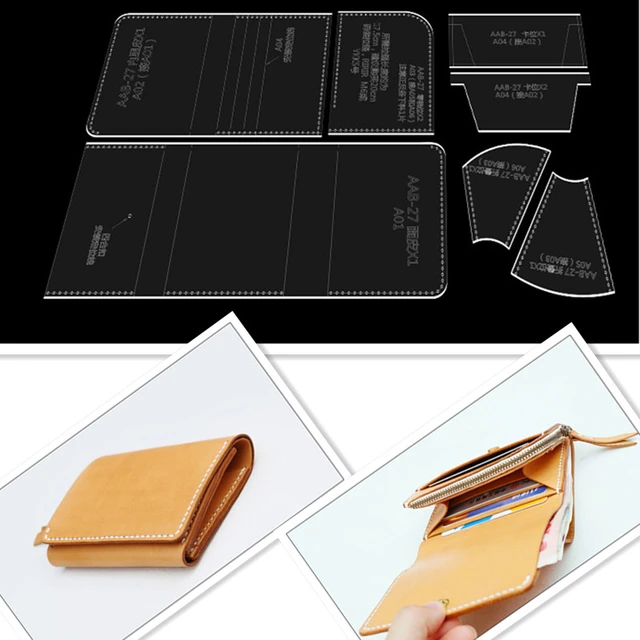 Handbag Acrylic Template Wallet Leather Pattern Acrylic Leather Templates  for Bags, 5 Pieces - AliExpress