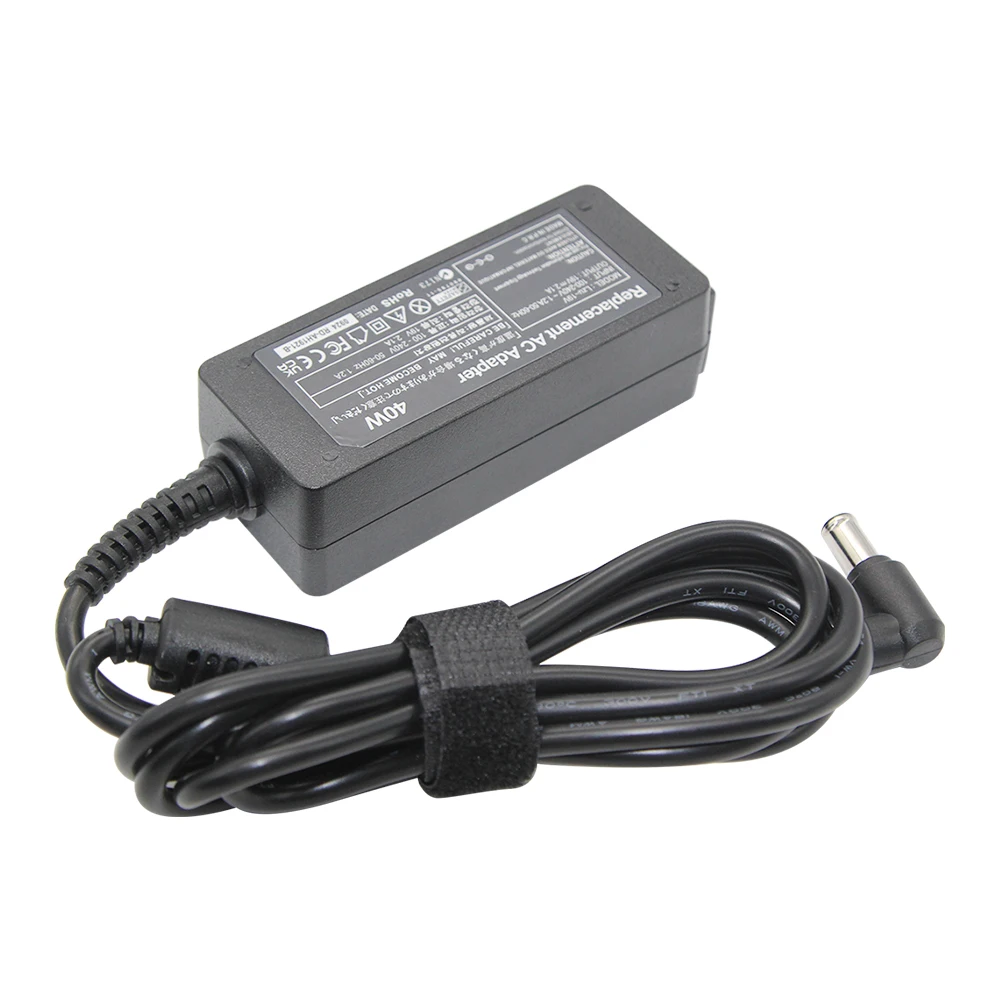 19V 2.1A 40W 6.5*4.4 * mm Laptop Notebook Charger Adapter Power Supply Suitable for LG 24 inch LED LCD Power Adapter