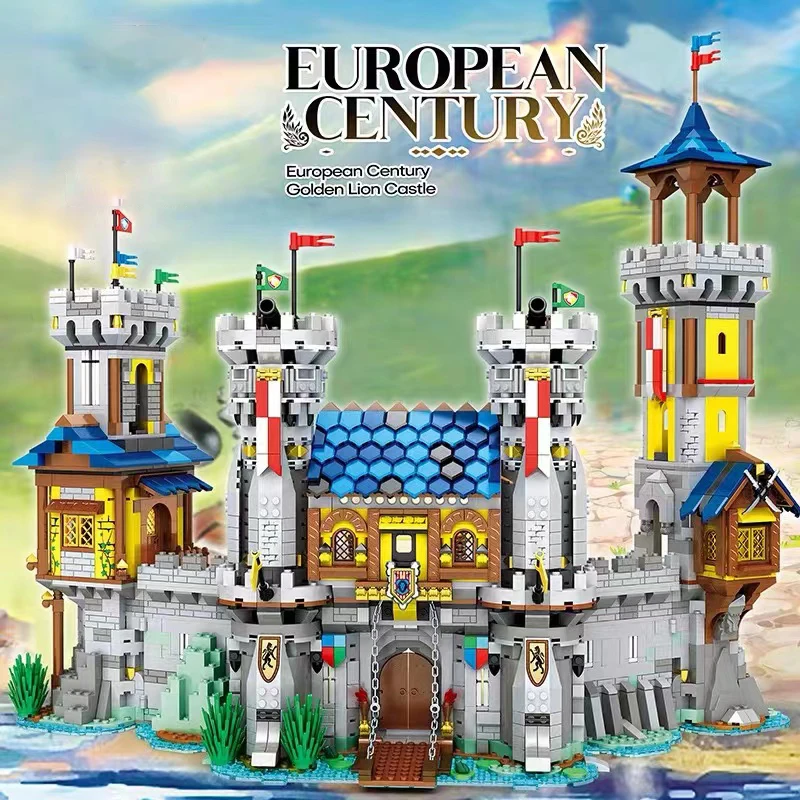 Lion Knights Castle Lepin Fortress Lepin Castle Outlet