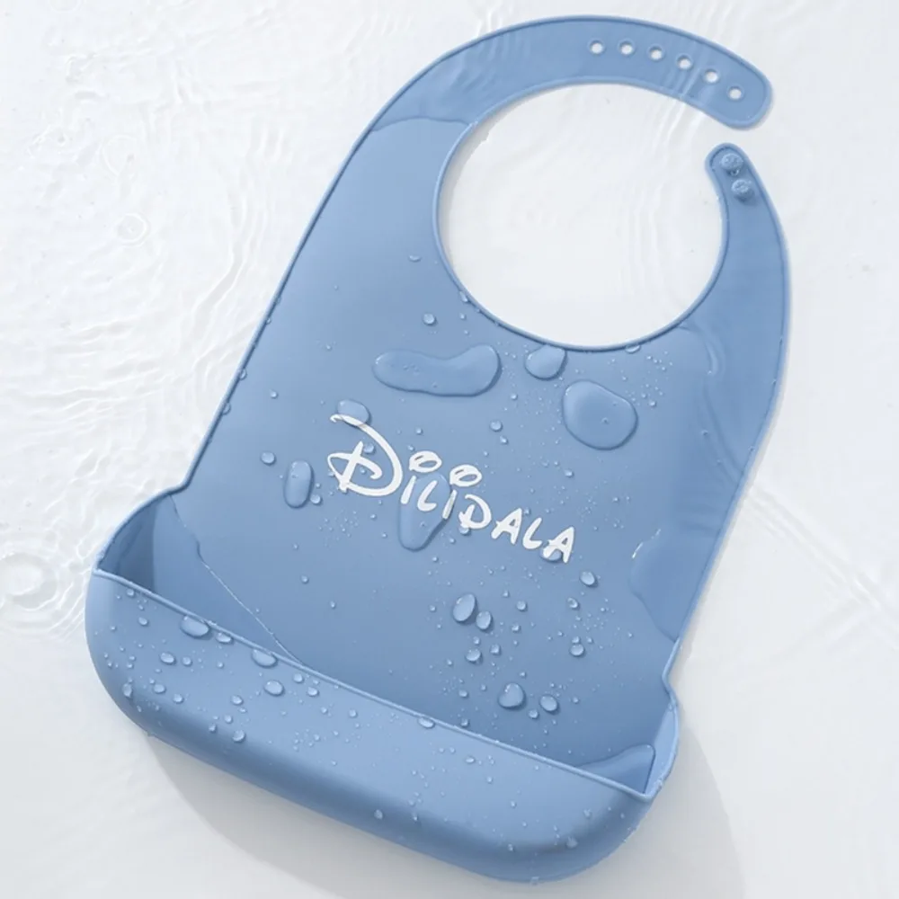 Waterproof Silicone Adult Bib for Elderly Feeding