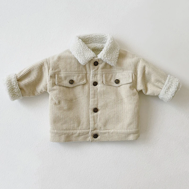 Fashion Baby Boy Girl Winter Clothes Jacket Thick Infant Toddler Child Warm Coat Baby Outwear For 0-3y