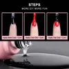 MIZHSE 18ML Super Top Coat No Wipe UV LED Gel Polish Sealer Sealing Shining Clear Gel Diamond Top Coat Soak Off Functional Gel 5