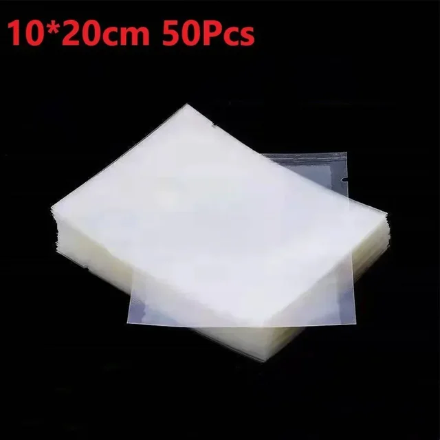 Sacs sous vide réutilisables pour scelleuse sous vide alimentaire, 50 pièces, sacs de congélation, viande fraîche, fruits, légumes, sac de rangement pour conserver les aliments 6